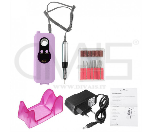Fresa Unghie Portatile 35000 giri Manicure Pedicure