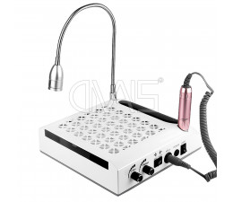 All-in-One Estetista Fresa Aspiratore Lampada Led Set Punte 2