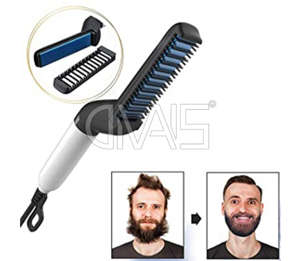 Pettine lisciante per barba e capelli