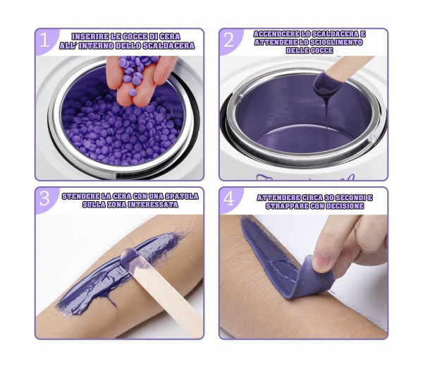 Cera Brasiliana BLACK Gocce 1000g