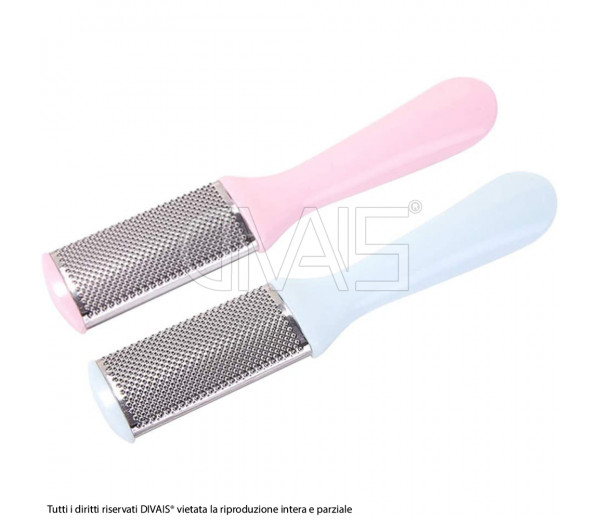 Raspa esfoliante per piedi in acciaio