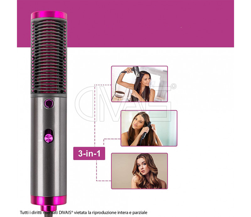 Piastra Asciugacapelli 2in1 800W