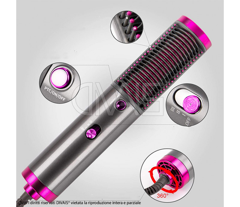 Piastra Asciugacapelli 2in1 800W