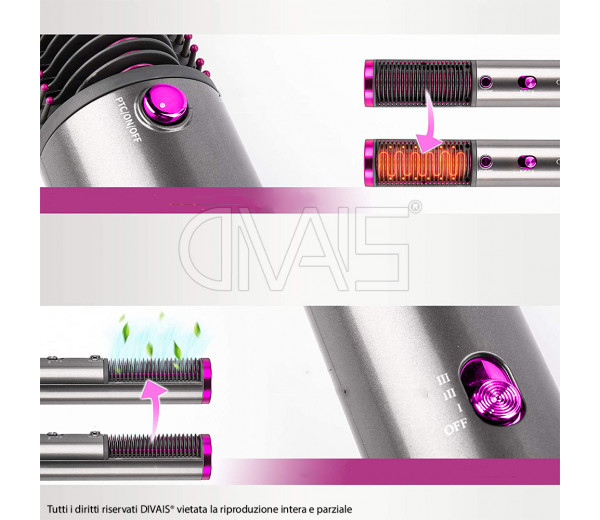 Piastra Asciugacapelli 2in1 800W