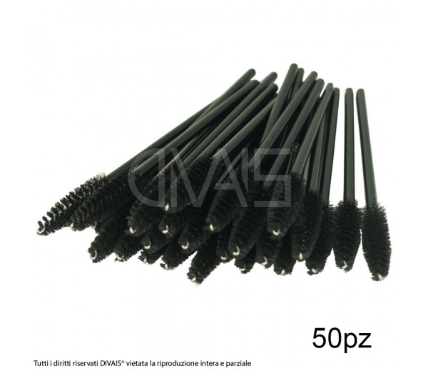 Pettine ciglia in setole 50pz