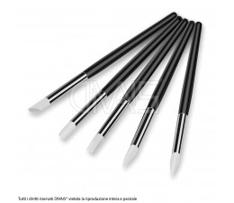 Set di pennelli in silicone per unghie