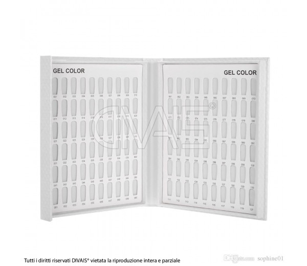 Libro espositore rosa 120 colori