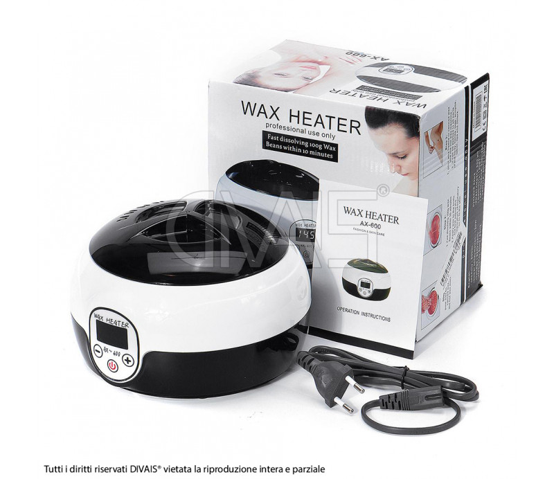 Scaldacera Wax Heater con display professionale