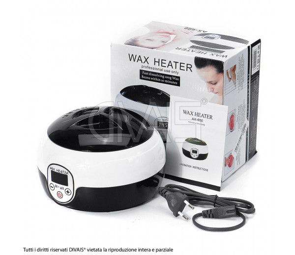 Scaldacera Wax Heater con display professionale