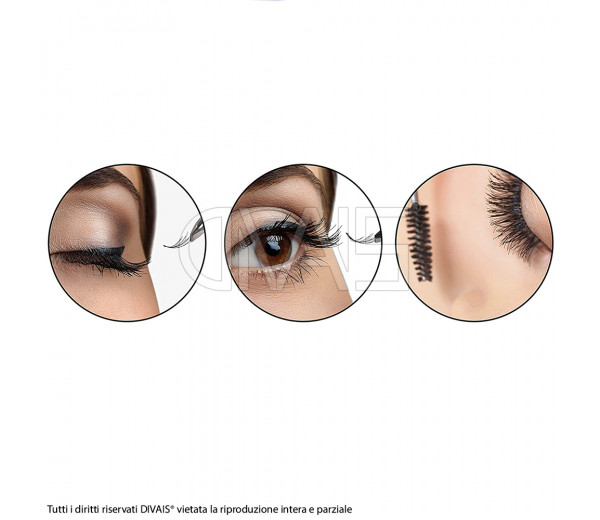 Ciglia finte a ciuffetti 14mm