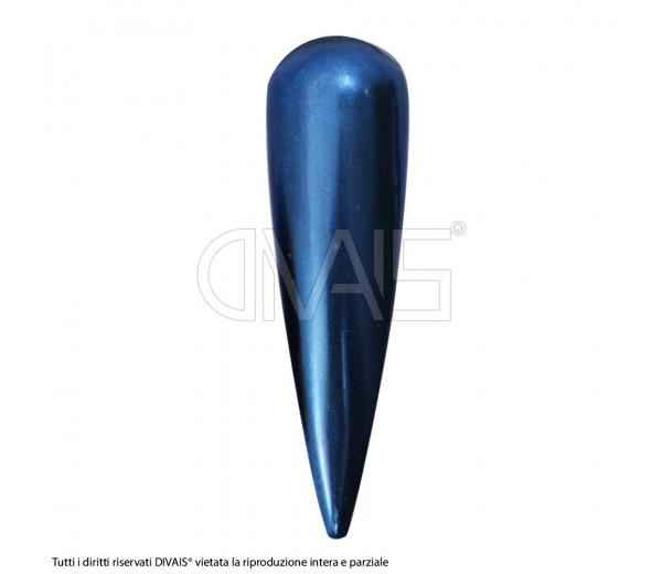 Polvere effetto specchio per unghie Blue