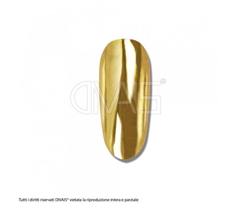 Polvere effetto specchio per unghie Gold