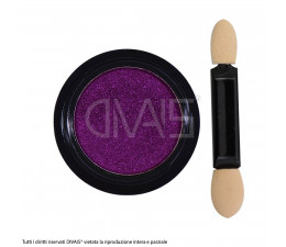 Polvere effetto specchio per unghie Violet
