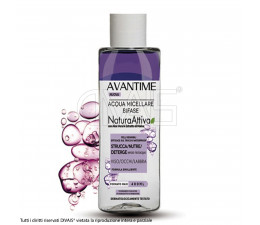 Acqua micellare bifase per pelli sensibili