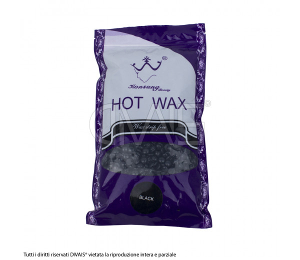 Cera brasiliana in perline nere 300g