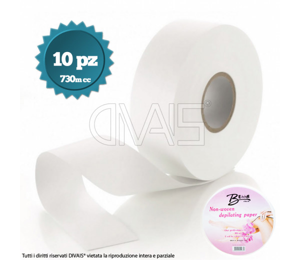 10 Rotoli Tessuto Epilazione 730m Ceretta