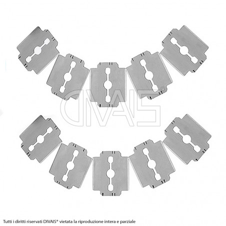 Lame Per Tagliacalli Acciaio 10pz
