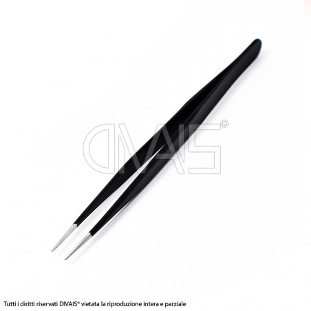 Pinzetta di precisione in acciaio dritta