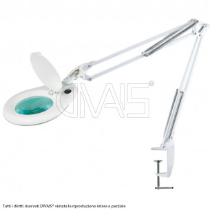 Lampada Da Tavolo Led Con Lente Ingradimento