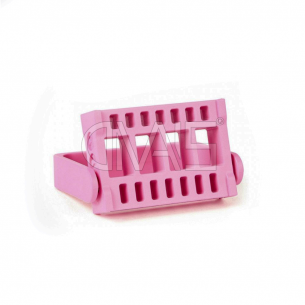 Porta Punte Nail 16 posti Rosa