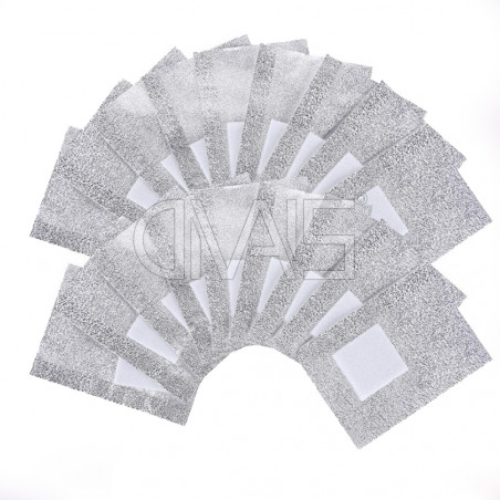 Nail Wraps Remover Per Smalto e Gel 50pz