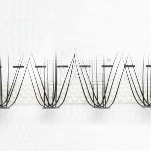 Ciglia finte a ciuffetti 8mm 2