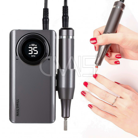 Fresa Unghie Ricaricabile 35000giri 30w Brushless