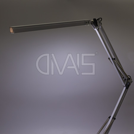 Lampada Tavolo Led Con Base e Morsetto Ultralight