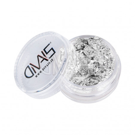 Foglia Argento  Per Decorazione Unghie