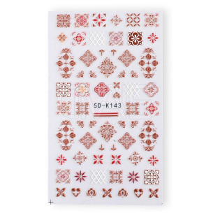 Stickers Nails 5D k143