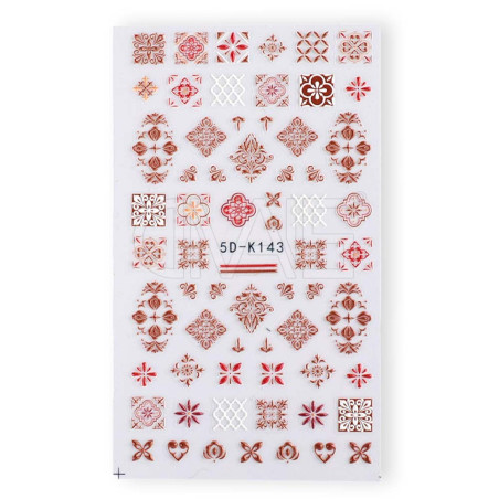 Stickers Nails 5D k143