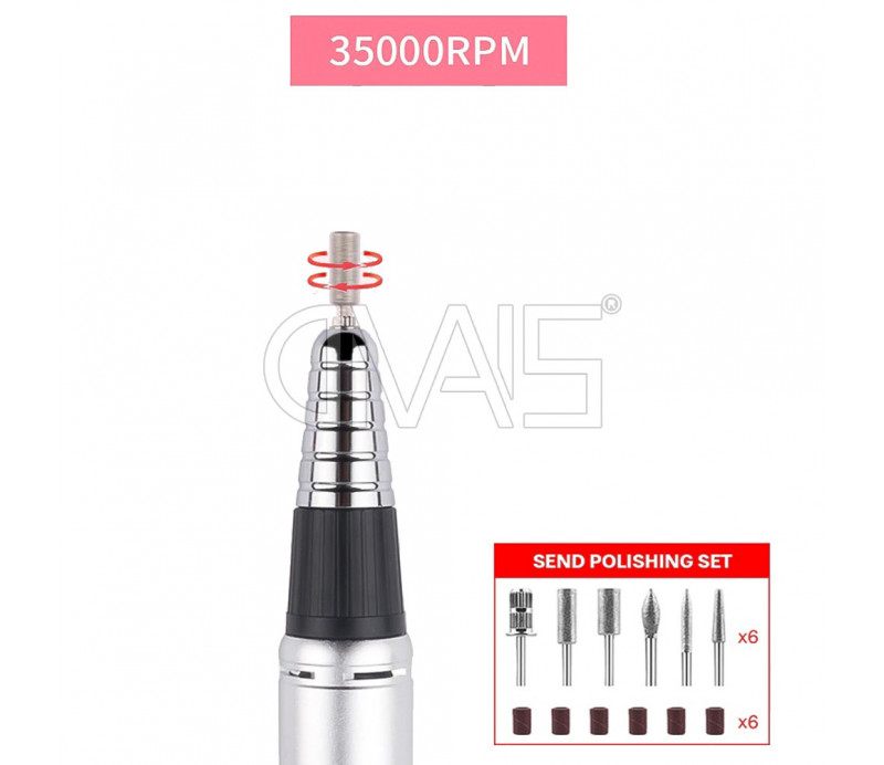 Fresa Unghie 35000 giri 35w Display