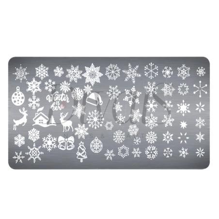 Piastra Stamping Xmas 1