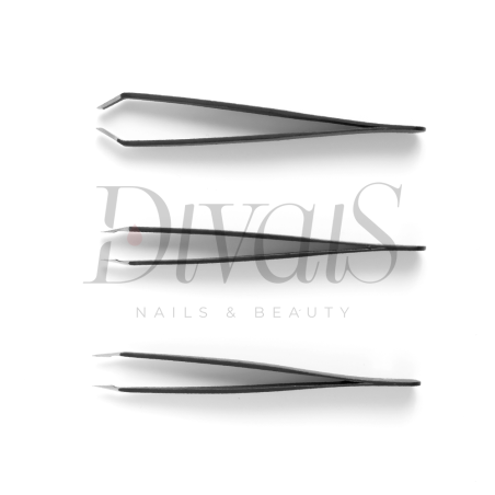 Set 3 Pinzette Per Sopracciglia