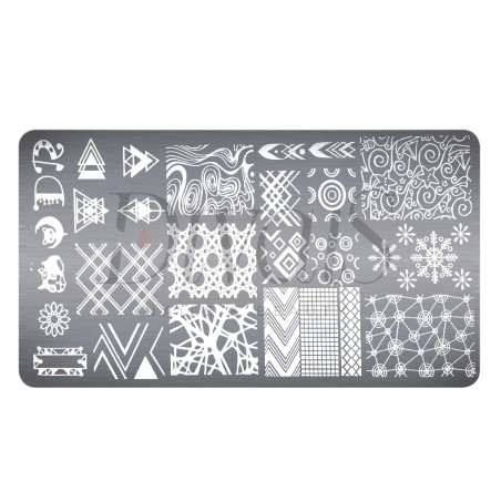 Piastra Stamping Fantasy ZYZ16