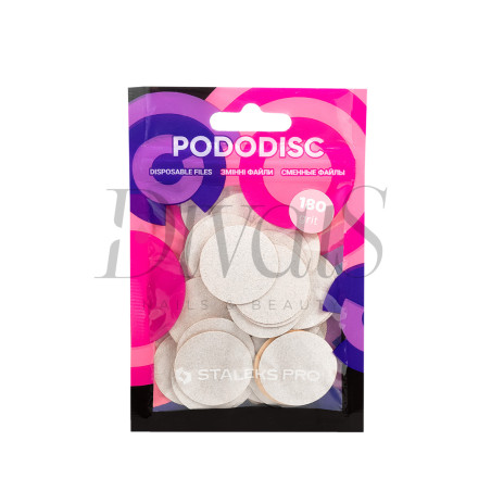 Dischi Abrasivi Adesivi STALEKS PODODISC misura L - Grana 180