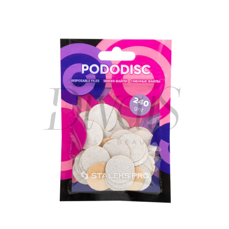 Dischi Abrasivi Adesivi STALEKS PODODISC misura M - Grana 240