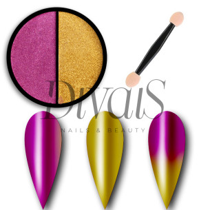 Polvere Solida Dual Color Chrome 1b