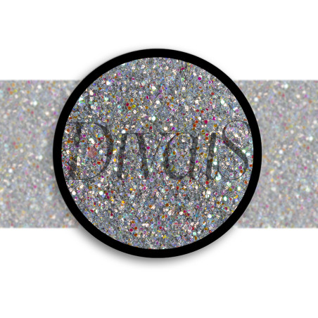 Mix Micro Pailettes Grey Per Decorazione Unghie
