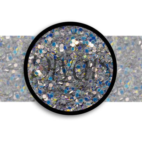 Mix Micro Pailettes Grey Per Decorazione Unghie
