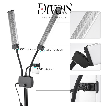 Lampada Professionale 45w con doppia sorgente led
