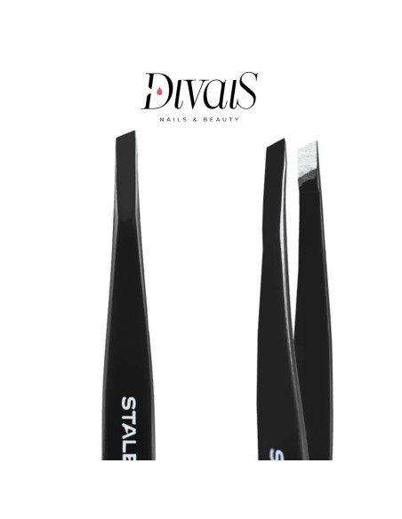 Pinzetta Punta Stretta Inclinata Per Sopracciglia Professionale Staleks TE114B