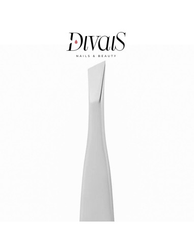 Pinzetta Punta Larga Inclinata Per Sopracciglia Professionale Staleks TE203