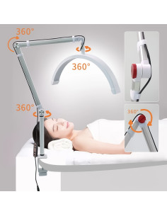 Lampada Moon Curva con Morsetto 2