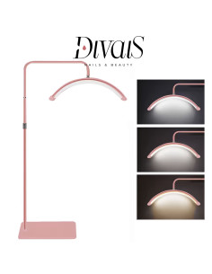 Lampada Da Pavimento Curva Moon Light Led Professionale 2